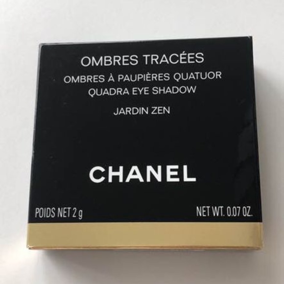 ⭐️HOST PICK x3⭐️SUPER RARE LE Chanel Quadra Eye Shadow Jardin Zen BNIB - Picture 2 of 3